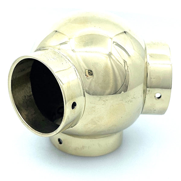 Brass Ball Side Outlet Elbow 135 Degree (1-1/2")