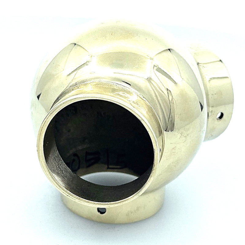 Brass Ball Side Outlet Elbow 135 Degree (1-1/2")