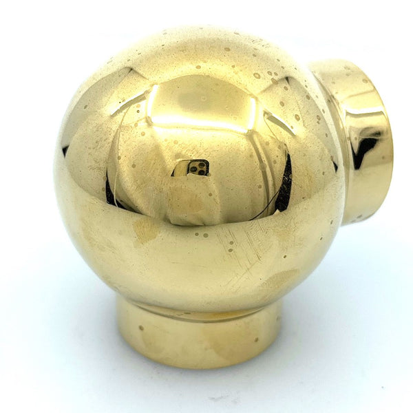 Brass Ball Elbow (1")
