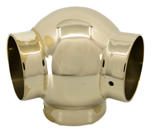 Brass Ball Side Outlet Elbow 135 Degree (1")