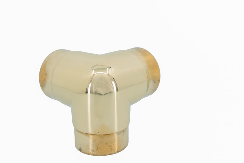 Brass Flush Side Outlet Elbow (2")