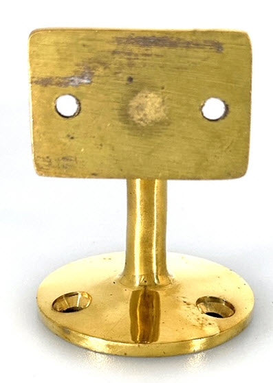 Brass Wall Bracket for Square Handrail (1-1/2")