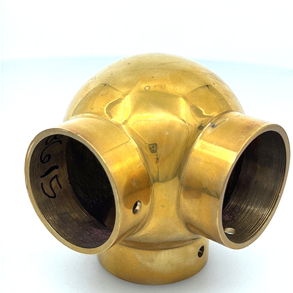 Brass Ball Side Outlet Elbow (1-1/2")