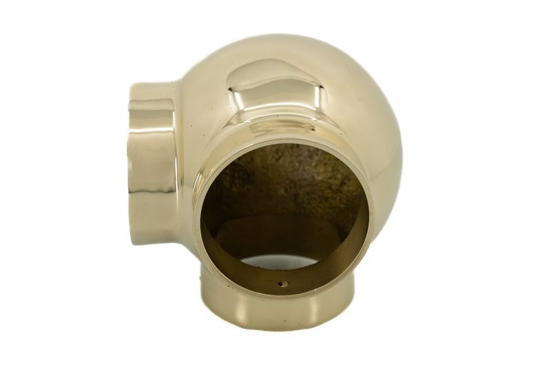 Brass Ball Side Outlet Elbow (2")